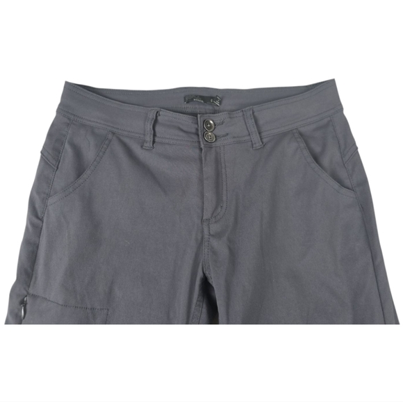 prAna Halle Pants Womens 6 Grey  Hiking Outdoors W4HASH113 - Picture 2 of 13